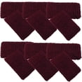 thumbnail image 6 of COUVER Cotton Terry 1-Inch Sports Wristbands Maroon 3 Pairs (Unisex), 6 of 7