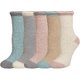 thumbnail image 1 of Calcetines peludos para mujer, cálidos, suaves y esponjosos, calcetines de invierno, acogedores calcetines navideños para mujer, 5 pares, 1 of 5