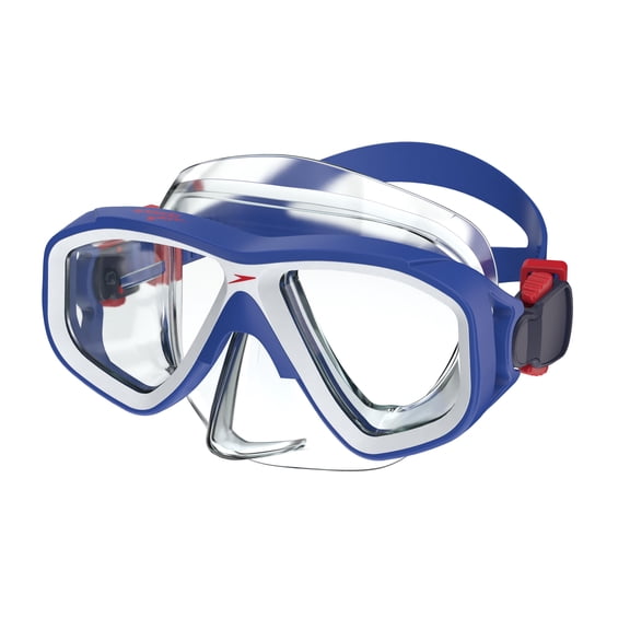 Speedo Kids Compass Swim Mask, Soft Fit for Easy Viewing, Ages 3–6