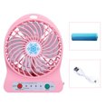 thumbnail image 1 of Bangcool Personal Fan Creative USB Charging Plastic Mini Portable Fan Office Fan, 1 of 4