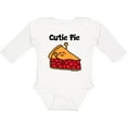 thumbnail image 3 of Inktastic Cutie Pie Boys or Girls Long Sleeve Baby Bodysuit, 3 of 5