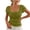 Army Green(Womens Shirts), variant on Short Sleeve Tops for Women Pointelle Ribbed Lace Trim Scoop Neck Henley Shirts Slim Fit Y2K Coquette Basic Tees