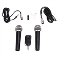 thumbnail image 2 of Microphone Dynamic Handheld Microphones Karaoke Mic with Receiver for Wedding Club, 2 of 7