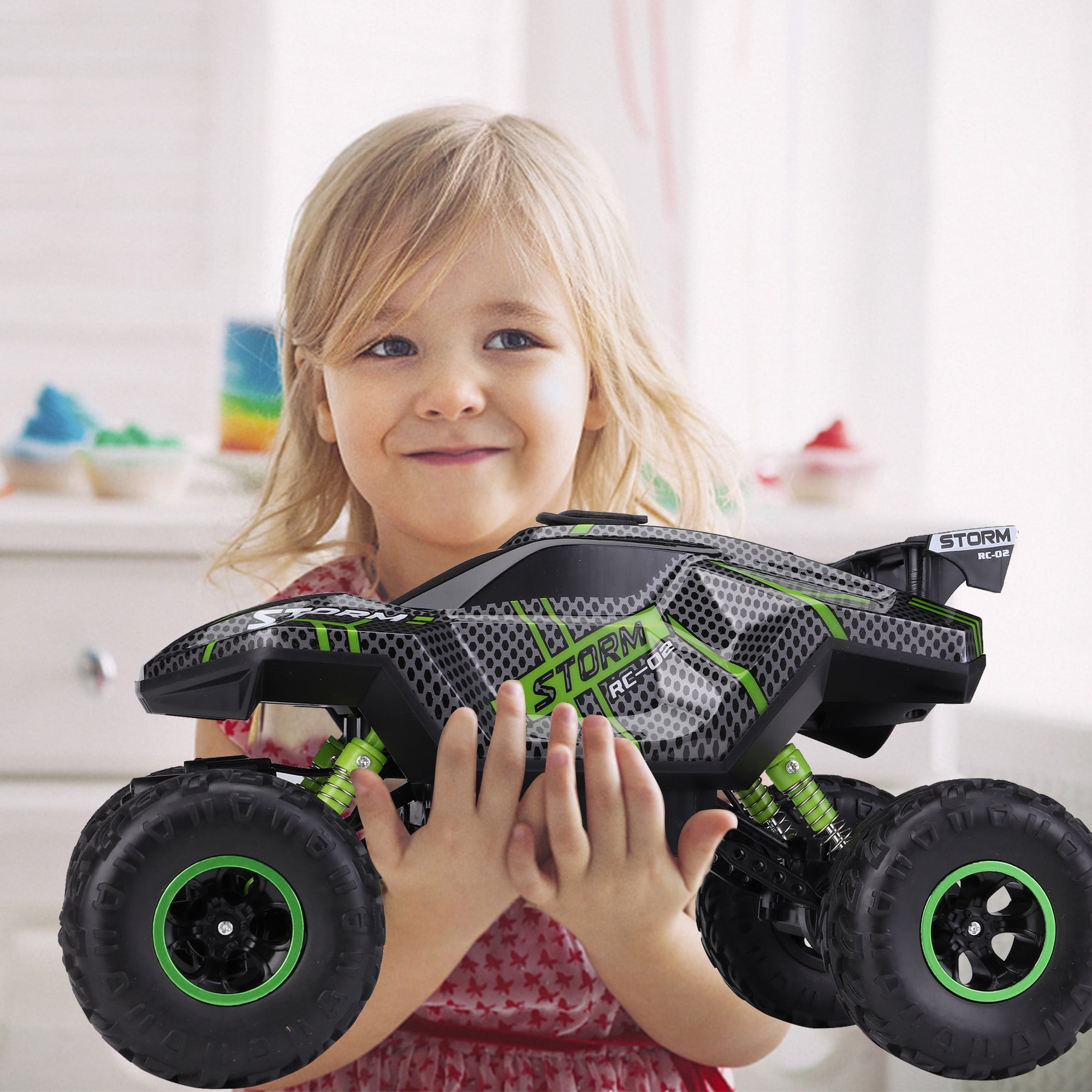 YouLoveIt 116 RC Cars Remote Control Monster Truck for Boys Girls Age