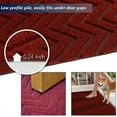 thumbnail image 3 of LITA Red Non-Slip Runner Rug 2' x 14' Indoor Doormat for Hallway Entry Garage Patio, 3 of 7
