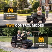 TOKTOO 12V Electric Car for Toddler, Mercedes-Benz G63 Licensed Kids Ride on Toys, Toddlers Ride on Car with Parental Remote Control & LED Lights & Music, Kids Car Power Ride on, Black