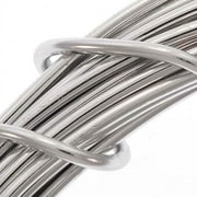 The Beadsmith Anodized Aluminum Wire – 12 Gauge – 39 feet – Silver Color – Bendable Craft Wire Used to Jewelry Making, Wire Wrapping, Sculpting, Floral, Modeling and Other DIY Arts & Crafts