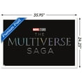 thumbnail image 3 of Marvel The Multiverse Saga - Logo Wall Poster, 22.375" x 34" Framed, 3 of 6