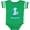 Football Green and White, variant on Inktastic i'm one (football) Boys or Girls Baby Bodysuit