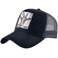 thumbnail image 1 of Unisex Animal Mesh Trucker Hat Snapback Embroidered Patch Ba, 1 of 1