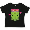 thumbnail image 3 of Inktastic Summer Frog Beach Vacation Sunglasses Girls Toddler T-Shirt, 3 of 5