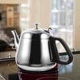 thumbnail image 4 of Stainless Steel Teapot Hot Water Kettle Whistling Stovetop Kettles Whistlingtea Metal, 4 of 6