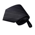 thumbnail image 2 of Corbata Slim Fit Para Hombre, Corbata Negra Preatada Con Cremallera Para Hombre, Corbatas Delgadas Para Hombre Para Boda, Banquete, Rendimiento, 2 of 8