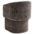 thumbnail image 6 of Side Dining Chair Armchair, Brown, Fabric, Bar Pub Cafe Bistro Dining Kitchen Hospitality Restaurant, Modern Contemporary, HB37288, 6 of 10