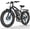 HBM8 Black, variant on 5000W Dual Motor Electric Bike for Adults, 45MPH eBike, 52V 25Ah 100Miles, 26" Fat Tires Dirt Bicycle, Hydraulic Brakes & Front Suspension UL 2849
