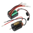 thumbnail image 4 of Black 540 Brushed Motor With Green 65A ESC Overheating Protection Large Torsion RC Car Parts, 4 of 8