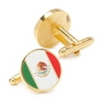 thumbnail image 2 of Mexico Flag Cufflinks, 2 of 4