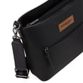 thumbnail image 4 of Wrangler Crossbody Bags for Women Lightweight Handbags and Purses Travel Shoulder Purse, Black, 4 of 7
