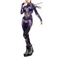 thumbnail image 3 of Traje de gato Zentai Punk para mujer de Zawaland, mono con estampado 3D, armadura de moda para cosplay, traje de fiesta para adultos, 3 of 5