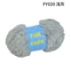 thumbnail image 1 of Nvzi 4 madejas de hilo de pelo súper suave, grueso y esponjoso, hilo de pelo sintético suave para tejer a crochet, longitud total 4 × 30 m (4 × 33 yardas, 50 g × 4), gris, 1 of 3