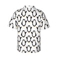 thumbnail image 3 of Daiia Lovely Penguin Hawaiian Shirt for Men Gentle Cotton Regular Short Sleeve Casual-3X-Large, 3 of 9