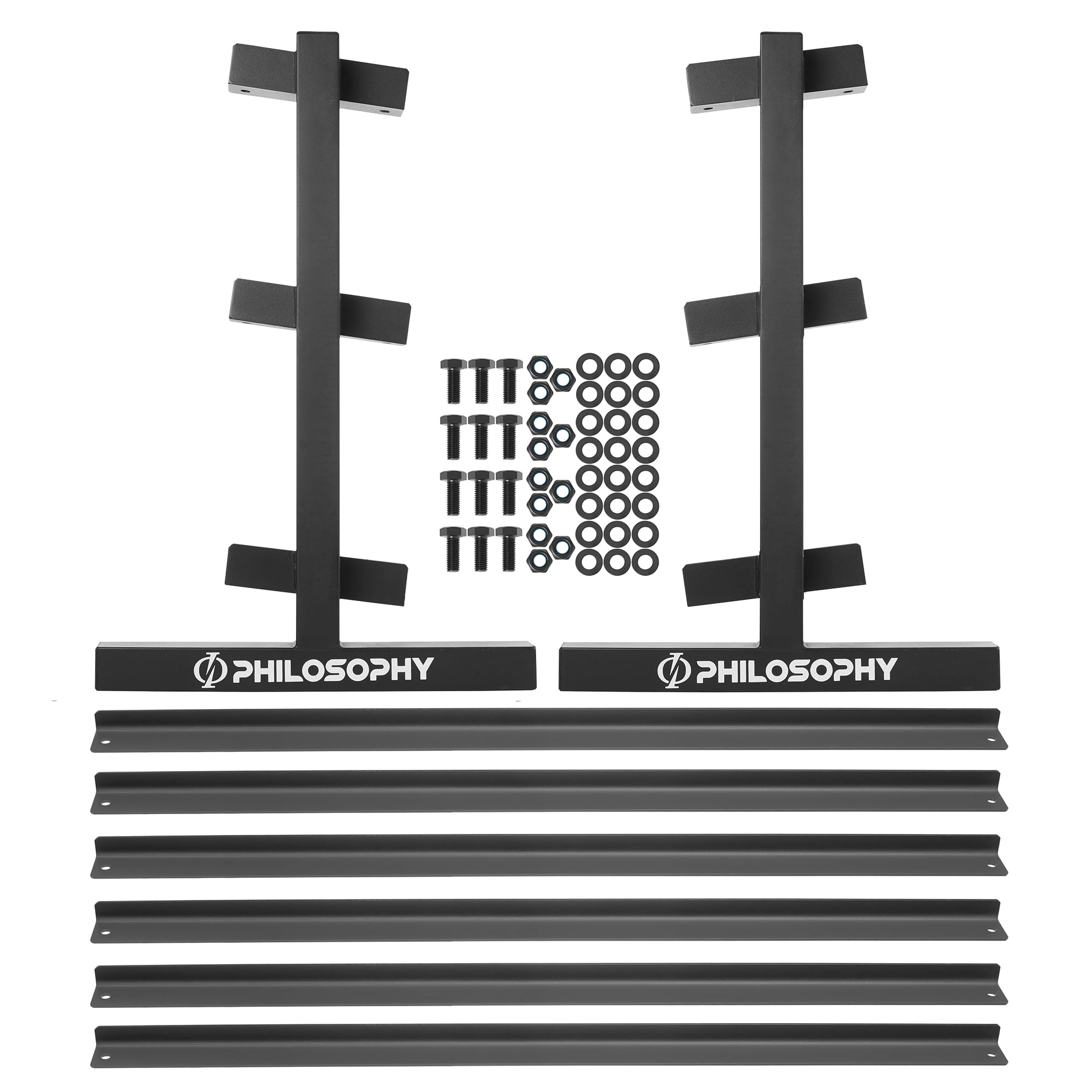Philosophy Gym 3-Tier Dumbbell Weight Rack, Heavy-Duty