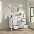 thumbnail image 2 of James Martin Vanities 424-V48-Fenc Lorelai 48" Free Standing Single Basin Hardwood Vanity, 2 of 7