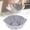 Grey, variant on ZZYuan Molde Para Gelatina Grande, Shaped Silicone Cake Mold Non-Stick Baking Pan for Birthday Cheesecake Bread DIY, 10x3.5 Inch Gray