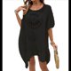 thumbnail image 3 of Trajes de Baño para Mujer, Pareos de de Crochet, Pareos de Playa, Trajes de Baño, Pareos de Bikini, Vestidos. Negro Talla Única, 3 of 8