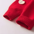 thumbnail image 5 of Lorytime Kids Cardigan Sweater Boys Girls Boys Heart Knitted Tops Buttons Crewneck Long Sleeve Coat Winter Outwear, 5 of 8