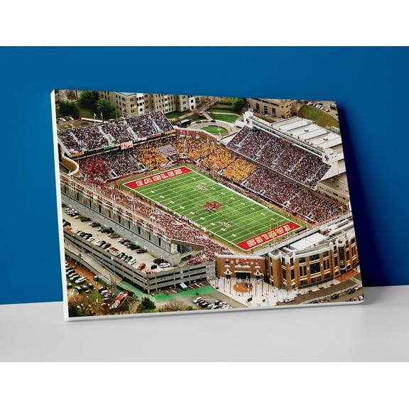 Boston College Football Stadium Poster or Canvas Wall Art