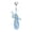 Light Blue, variant on 7829 Elegant Handmade Mini Ballet Shoe Key Ornament Ribbon Keyring Pendant Perfect for Key Rings Backpack Decoration