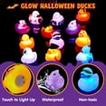 thumbnail image 2 of Joyfy 12 Pcs Halloween Rubber Ducks,Halloween Toys Glow-in-The-Dark Rubber Ducks in Bulk for Baby Toddlers Kids,Halloween Bath Toy Basket Prizes,Halloween Toys for Trick or Treaters, 2 of 7