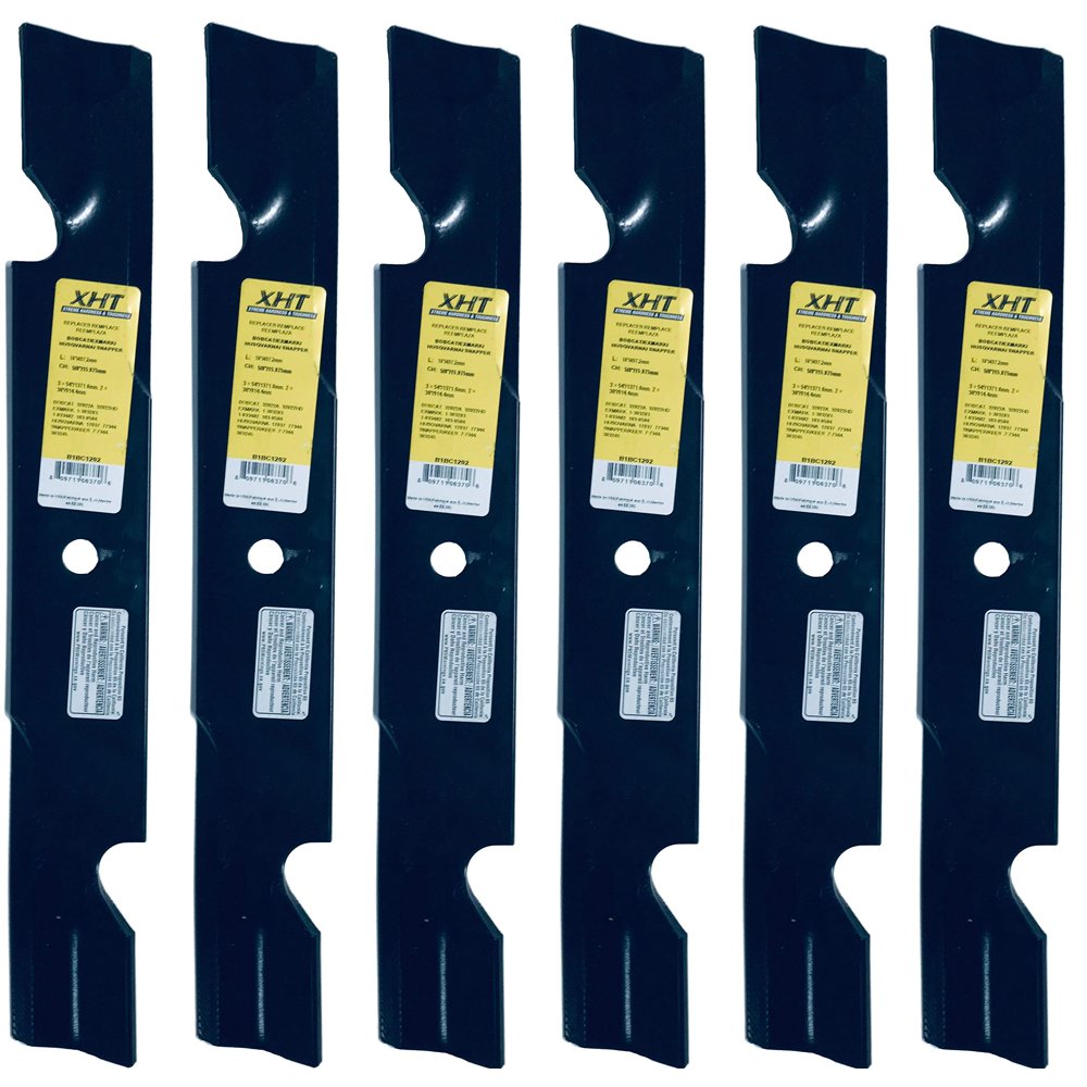 A&I XHT 18", 5/8" Notch Mower Blade (Set of 6) B1BC1202,6 Walmart