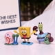 thumbnail image 3 of 8 piezas de Bob Esponja de PVC, Big Star, juguetón residente de playa, muñeco de juguete hecho a mano, adorno de dibujos animados, 3 of 5