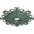 thumbnail image 3 of 38 3/8"OD x 6 5/8"ID x 2 7/8"P Orleans Ceiling Medallion (Fits Canopies up to 8 1/4"), Hand-Painted Cloud Burst, 3 of 6