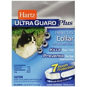 Angle View: Hartz UltraGuard Plus Flea And Tick Kitten And Cat Collar (Pack of 2)