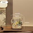 thumbnail image 2 of Round Clear Desktop Aquarium Fish Bowl for Betta Fish & Turtles, 2 of 7