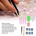 thumbnail image 3 of Juego de Herramientas de Pintura de Diamantes ANGGREK Plástico para Bordado manualidades, 3 of 7