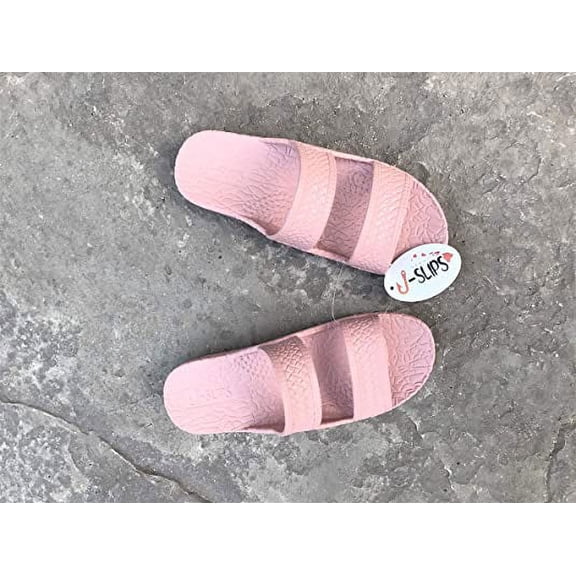 J-Slips Hawaiian Jesus Sandals  Pink Women 10