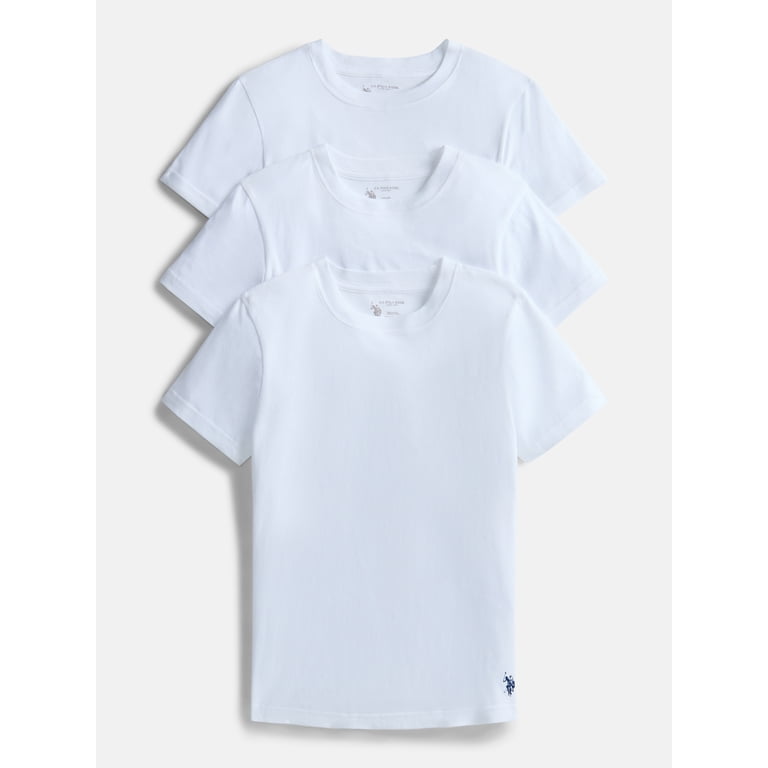 U.S. Polo Assn. Boys Crewneck T-Shirts 5-Pack photo 4