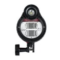 thumbnail image 1 of Lámpara flash Sea frogs ST-100-Pro Flash Strobe Diving Light Impermeable Máx. 100m / 328ft 5600K con carcasa de cable óptico Estuche de buceo para fotografía subacuática, 1 of 6