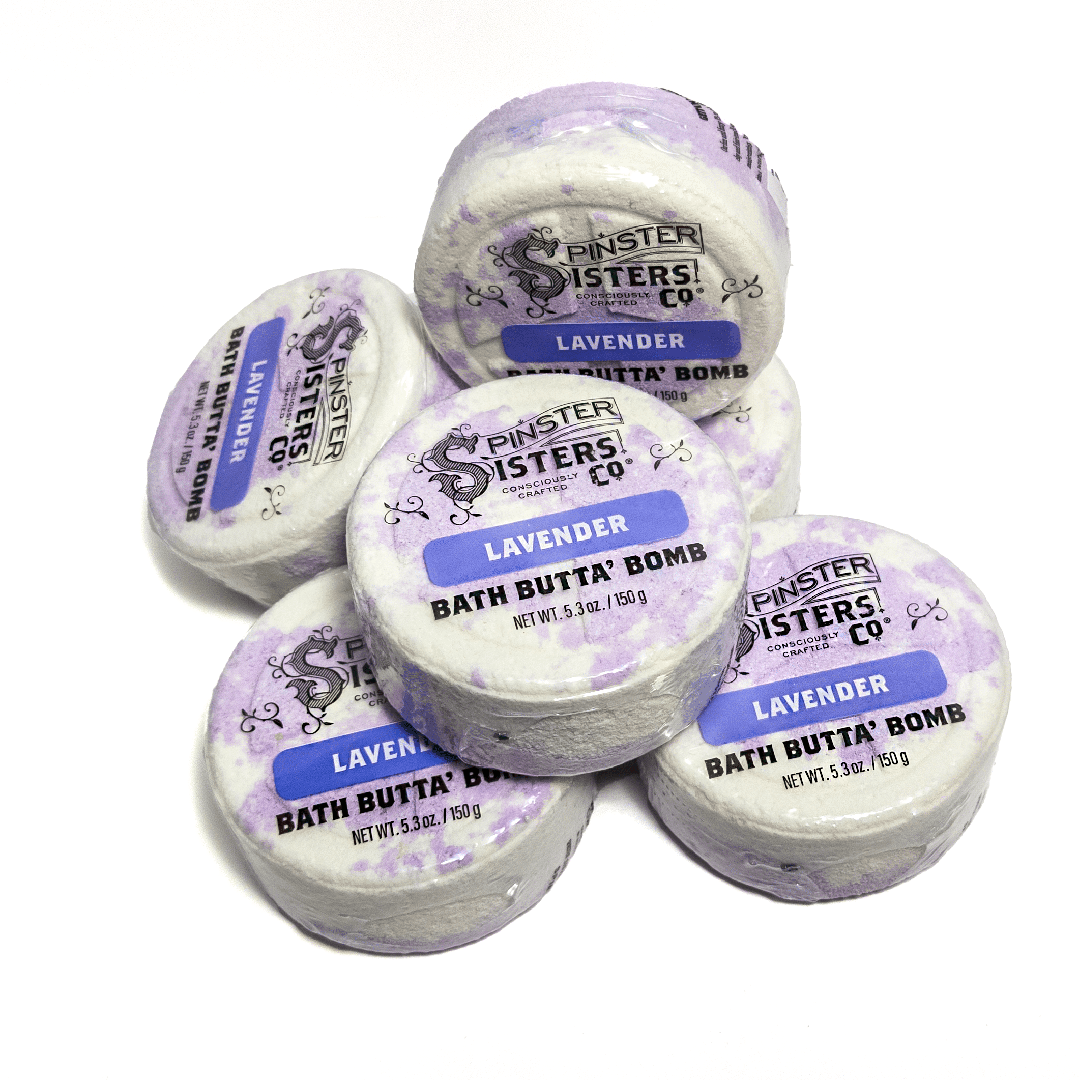 Lavender Bath Bomb - 6 Pack