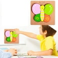 thumbnail image 4 of BotaniNest Montessori Happy Puzzles – Animal Shape Color Montessori For Fine Motor Skills Problem Solving Focus Training & Learning Play Ideal For Screen, 4 of 4