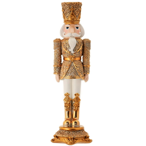 resin nutcracker statue