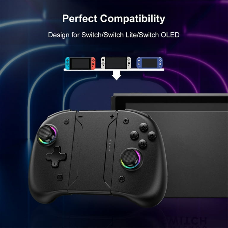 A*ん様 NintendoSwitch　ブラック　コントローラー付き　Joy-C JoyPad Controller Joystick Gamepad 6 Axis Gyro Wireless PRO