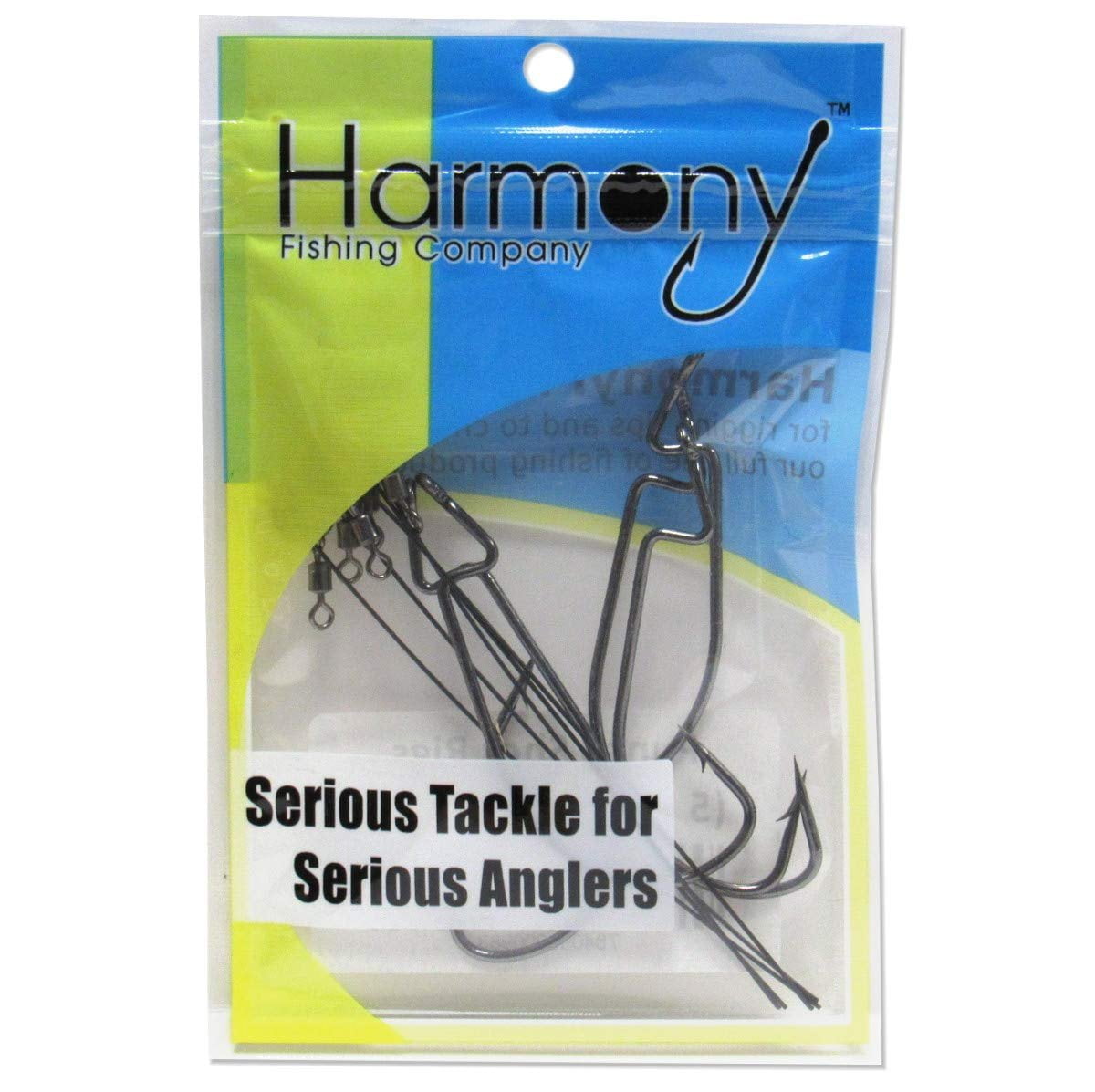 Harmony Fishing Company Punch Shot Rig Kit 5 Pack, 4/0 EWG Hooks