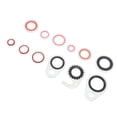 thumbnail image 1 of Air Conditioning System Gasket Seal Kit, Perfect Performance AC Compressor Port Seal Washer Kit  High Strength  for Vehicle, 1 of 7