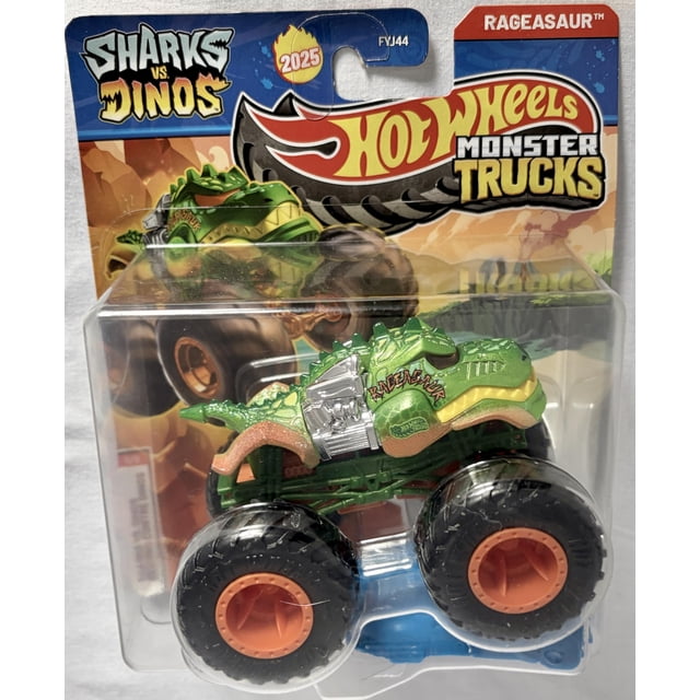 Hot Wheels Monster Truck Rageasaur a escala 1:64 2025
