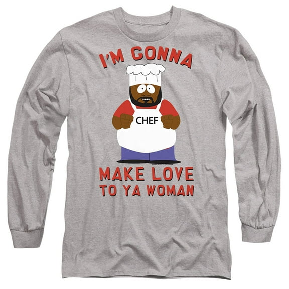 South Park Make Love Unisex Adult Long-Sleeve T Shirt,Make Love, 3X-Large